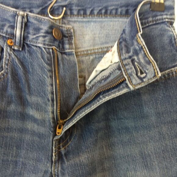 Levi's 527 boys blue five pocket bootcut jeans size (16R). - Picture 10 of 17